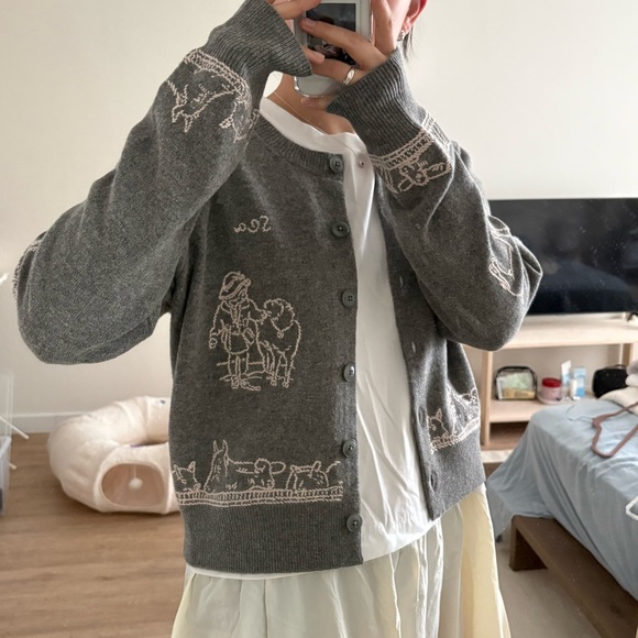 Sea New York Sweaters - SEA New York Eden Embroidered Cardigan